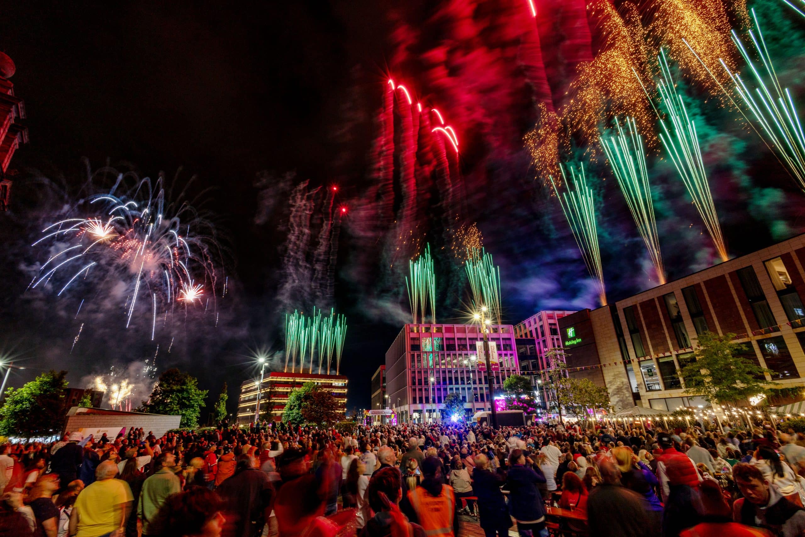 Keel Square Fireworks