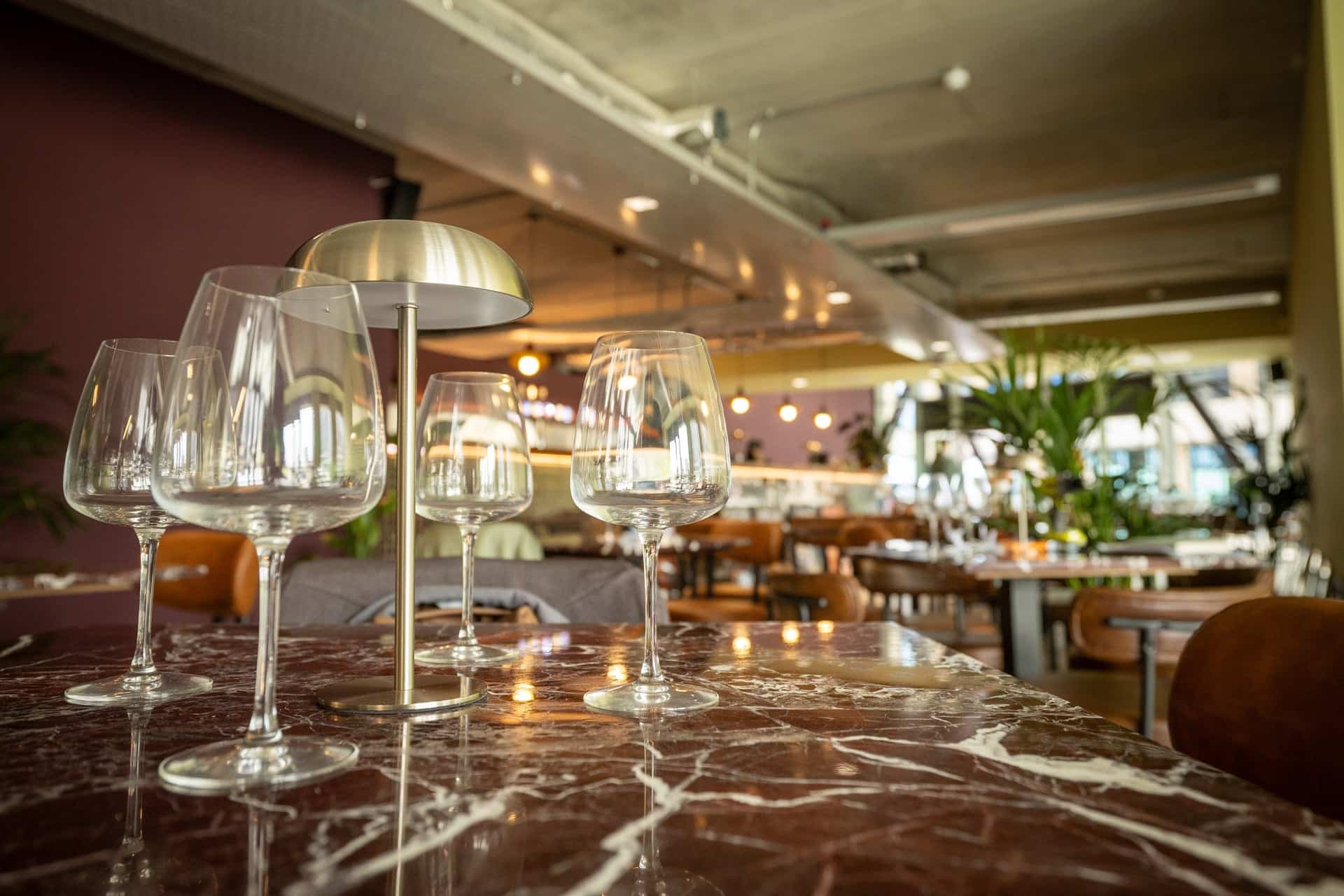 Wine glasses